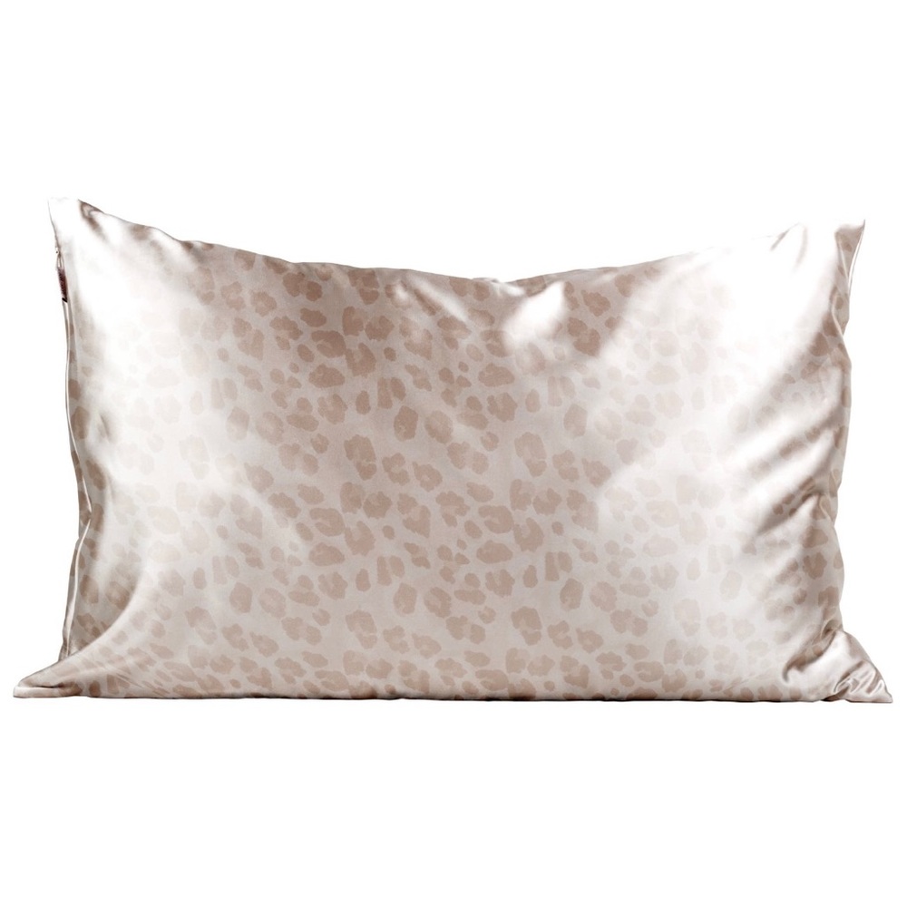 Kitsch Leopard Satin Pillowcase -Queen/Standard